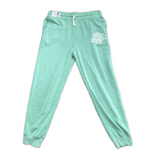 Roots of Fight Bill Russell Boston Celtic #6 Green Sweatpants XXL 2XL